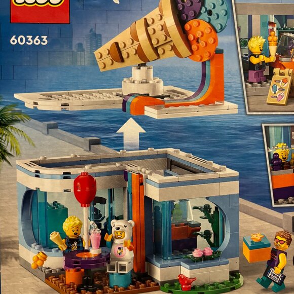 NEW Official Lego City Ice-Cream Shop Set #60363 - 296 Pieces - Picture 5 of 11